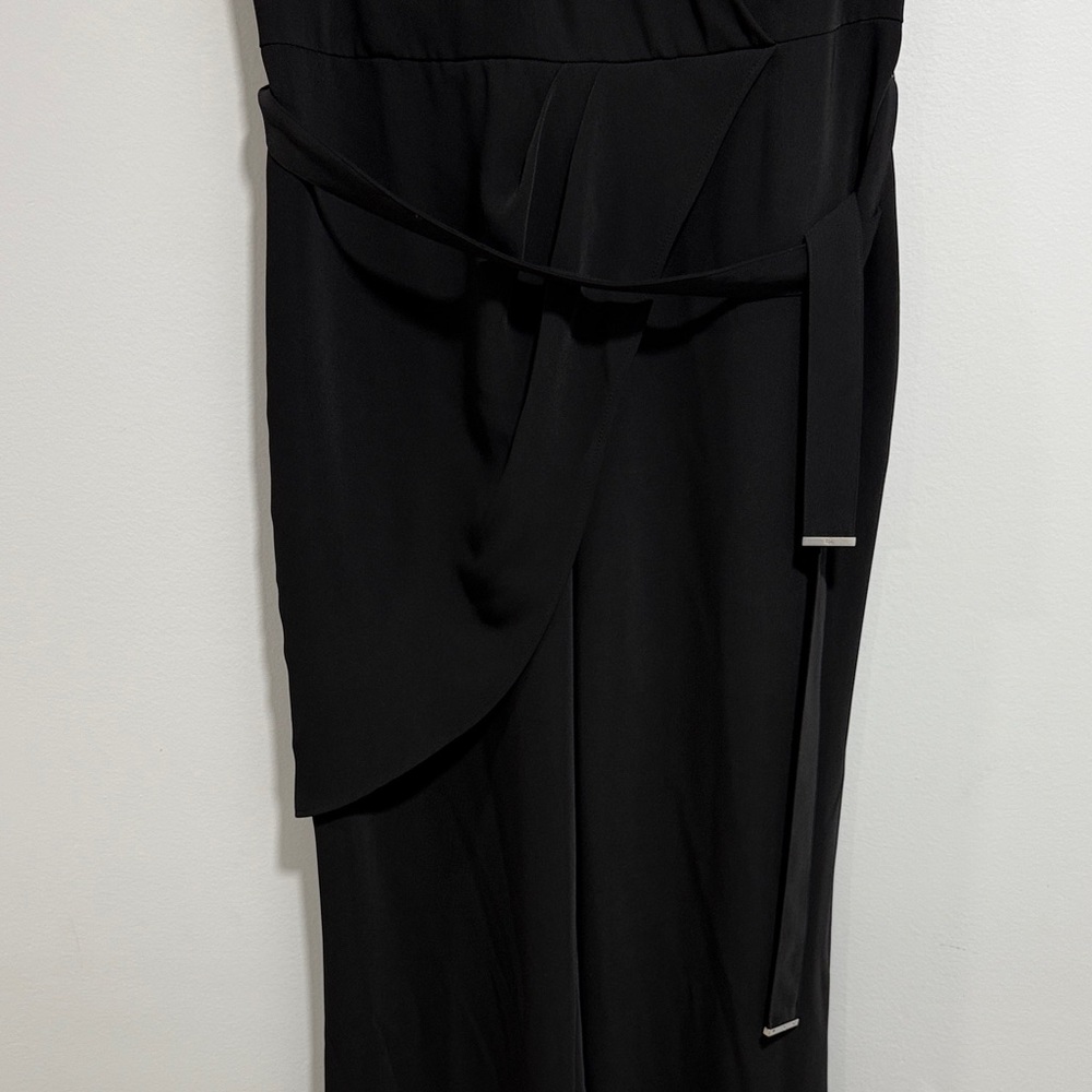 LAUREN Ralph Lauren Black Sleeveless Jumpsuit Size 12 - Picture 4 of 12